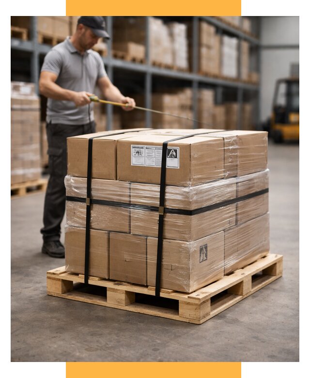 Упаковка и паллетирование грузов от 3585 р. | СетСервис-Нвб