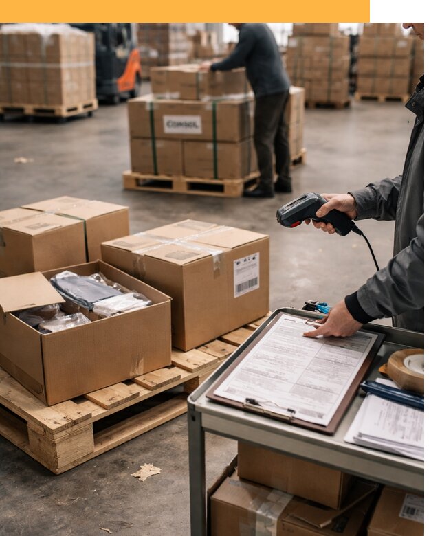 Сборные грузы из Китая: доставка, склад и таможня от 18436