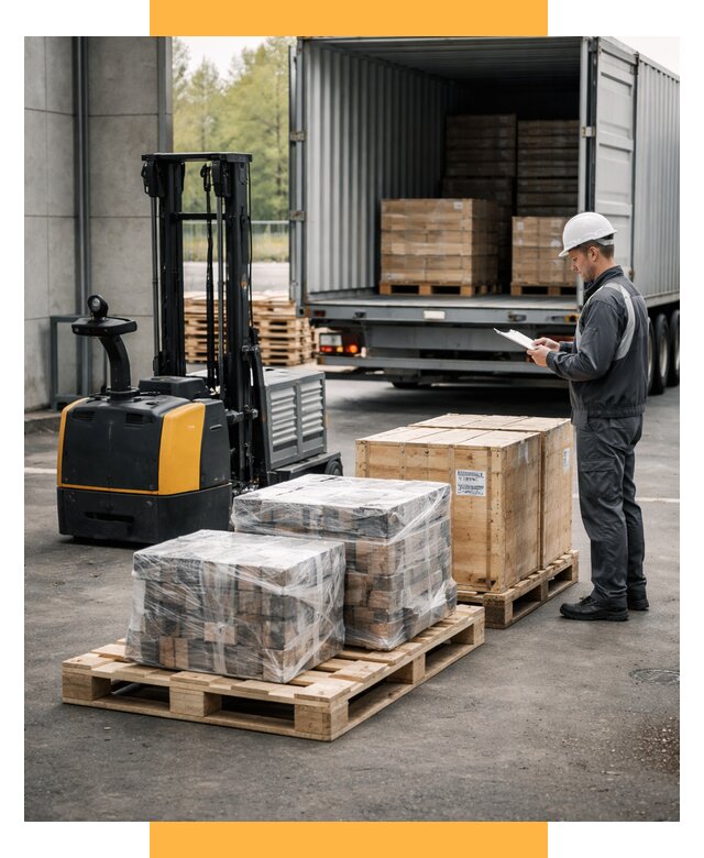 Доставка оборудования из Европы под ключ от 46089 р. | СетСервис-Нвб