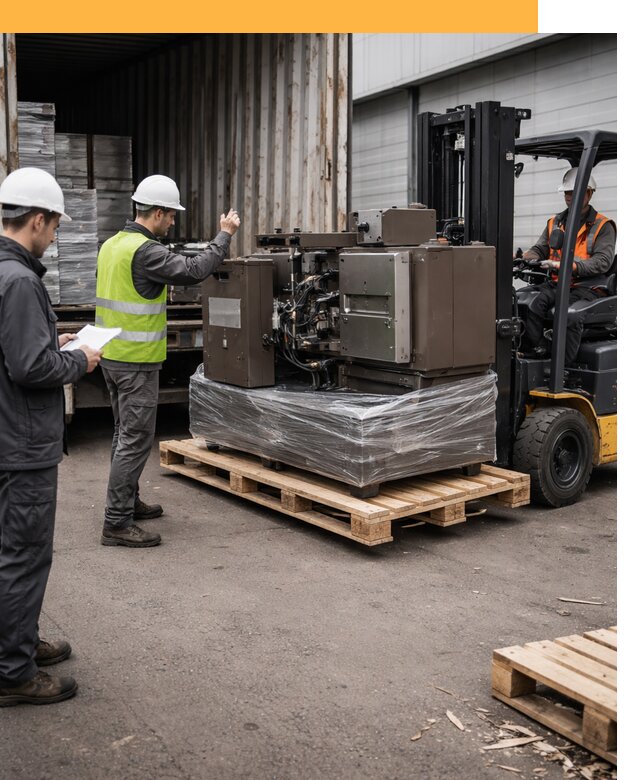 Доставка промышленного оборудования из Европы от 46089