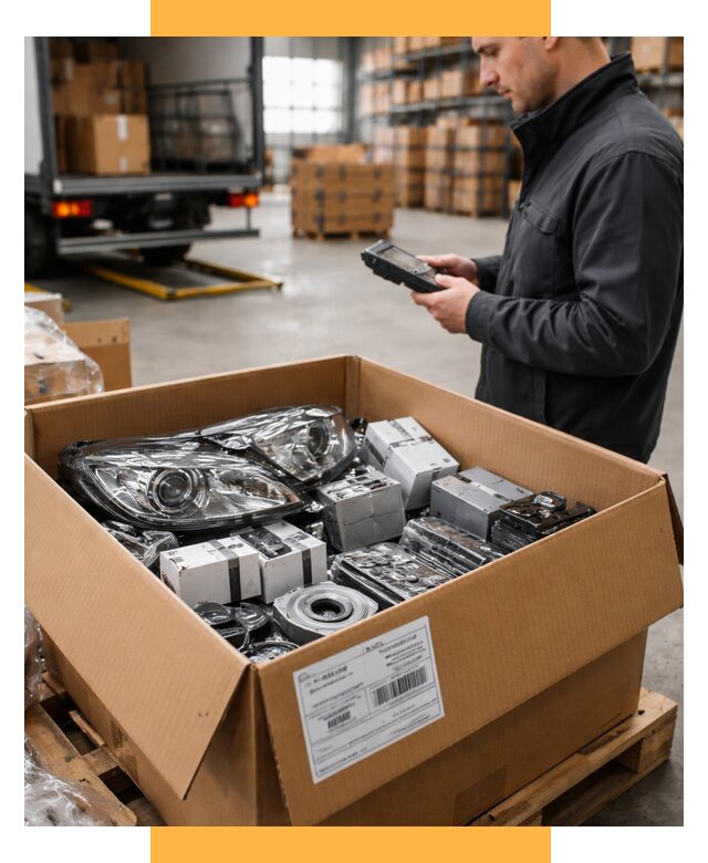 Доставка автозапчастей из Европы под ключ от 12803 р. | СетСервис-Нвб