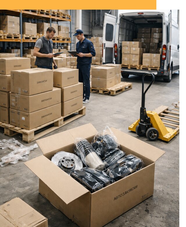 Доставка автозапчастей из Европы от 12803 руб быстро и надёжно