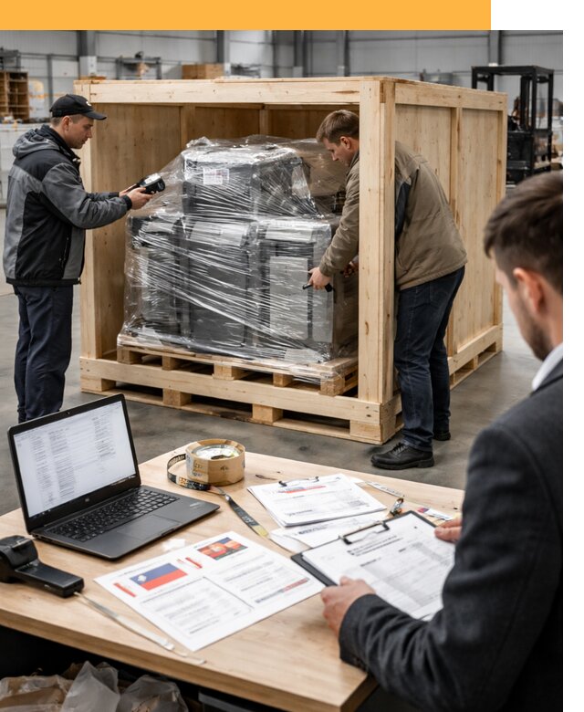 Доставка промышленного оборудования из США от 66573 руб