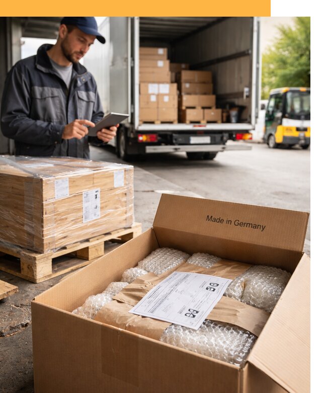 Доставка грузов из Германии от 46089 руб с таможенным оформлением