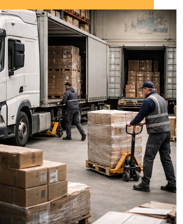 Международная доставка грузов в Эстонию с таможенным сопровождением от 8706 руб.