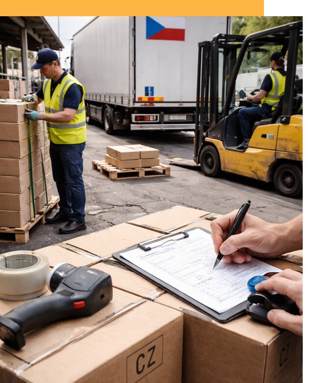 Доставка грузов в Чехию от 35847 руб, международные перевозки