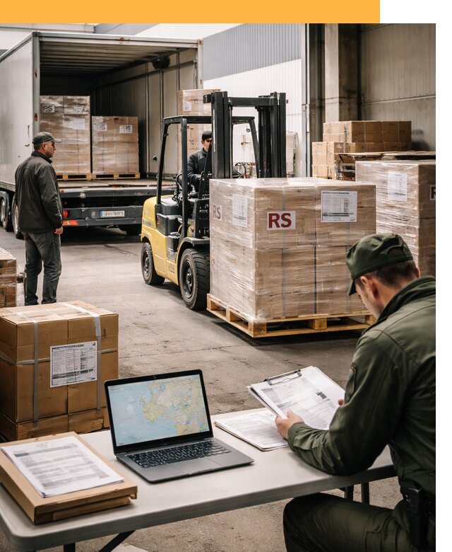 Доставка грузов в Сербию от 46089 руб, международные перевозки