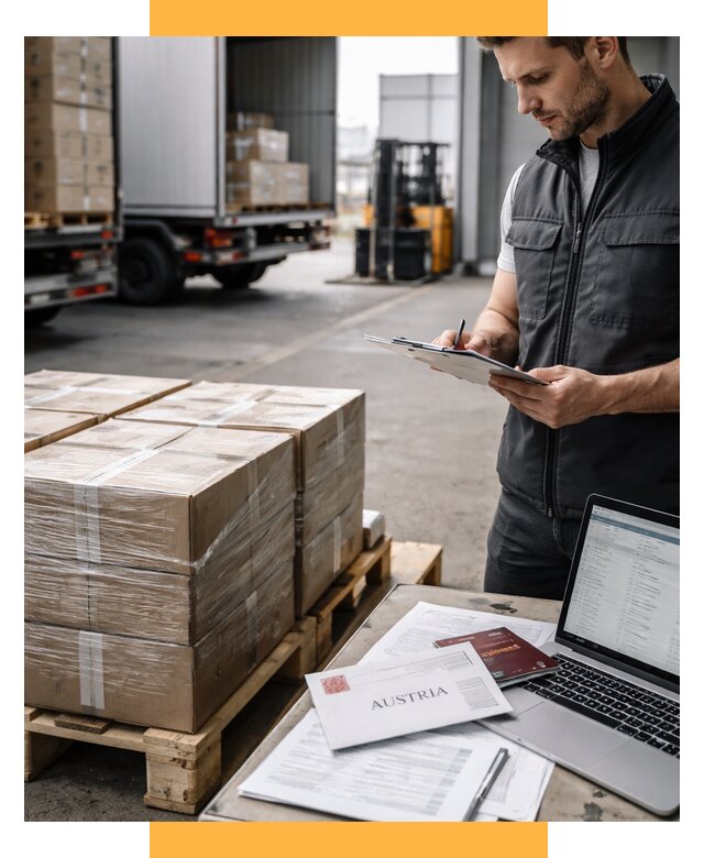 Доставка в Австрию от 66573 р. Логистика и экспорт СетСервис-Нвб