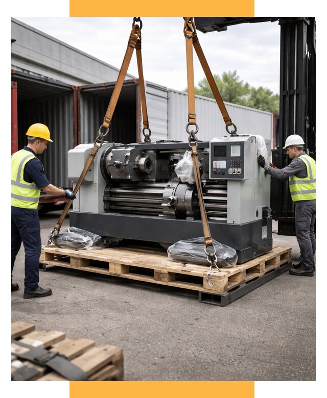 Перевозка станков и таможня от 61452 р. | СетСервис-Нвб логистика