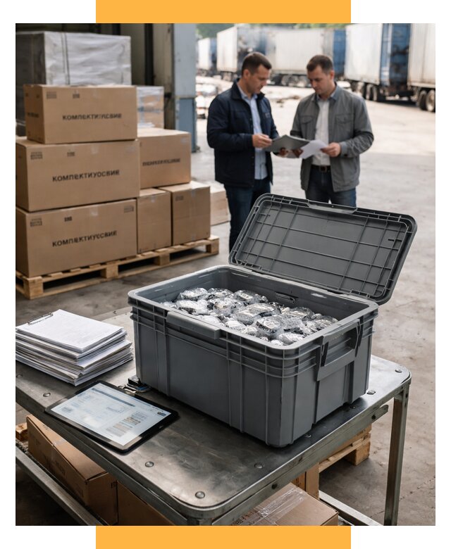 Перевозка комплектующих из Китая от 6657 р. | СетСервис-Нвб