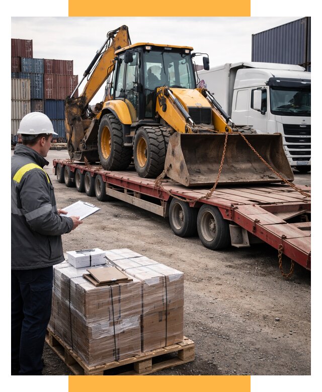 Международная перевозка спецтехники от 46089 р., СетСервис-Нвб