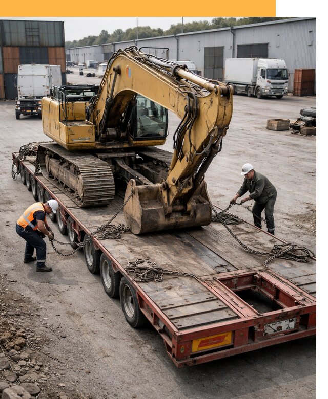 Перевозка спецтехники по России и миру от 46089 руб