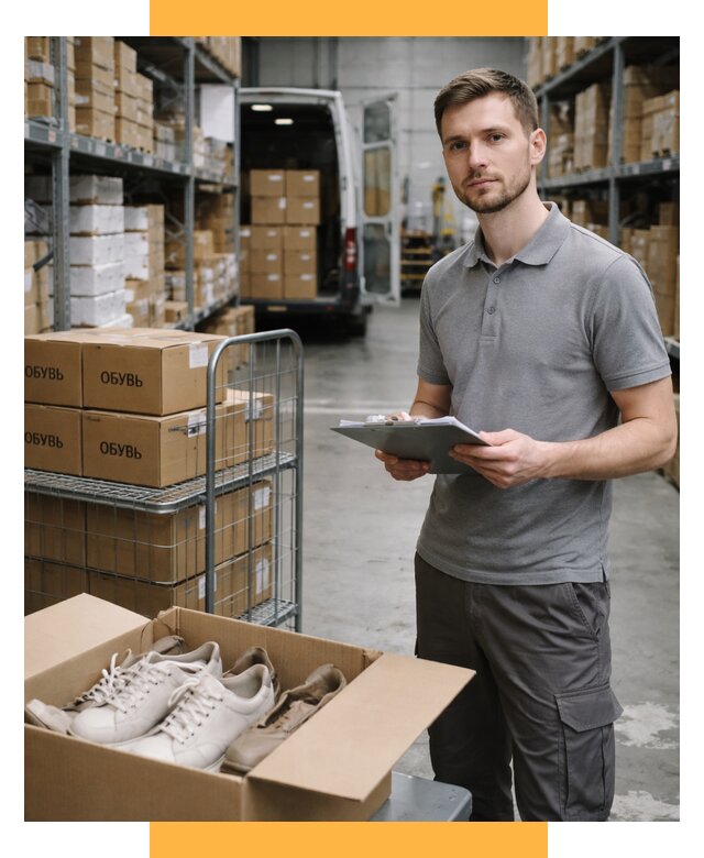 Доставка обуви из Китая и Турции от 4609 р. СетСервис-Нвб