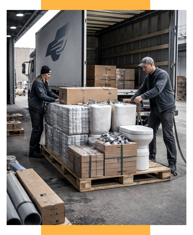 Перевозка сантехники под ключ от 1844 р. | СетСервис-Нвб