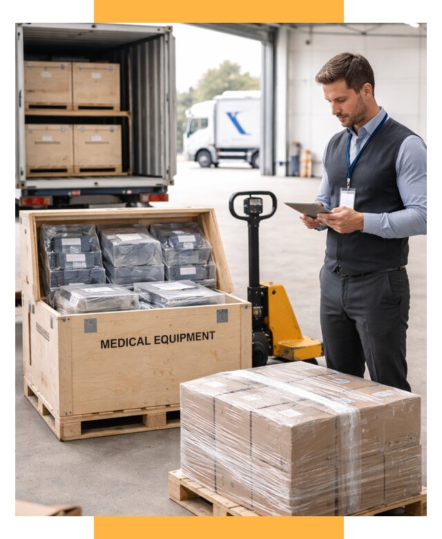 Перевозка медицинского оборудования от 15363 р. в СетСервис-Нвб