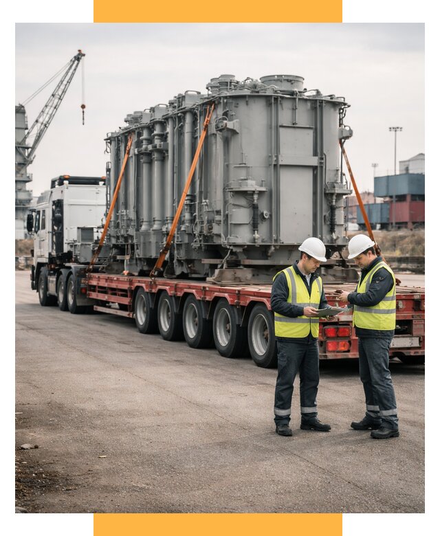 Перевозка негабаритных грузов под ключ от 122904 р., СетСервис-Нвб