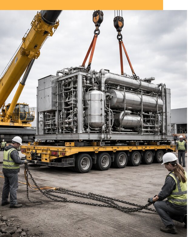 Перевозка тяжеловесных грузов по миру от 153630 руб