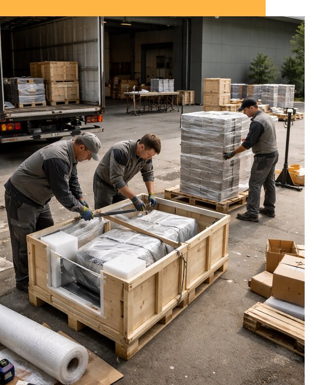 Перевозка выставочных грузов по миру от 25605 руб за м2 с таможней