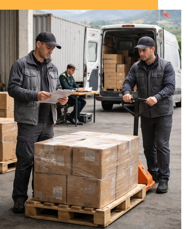 Доставка грузов через Армению, быстрая таможенная очистка от 25605