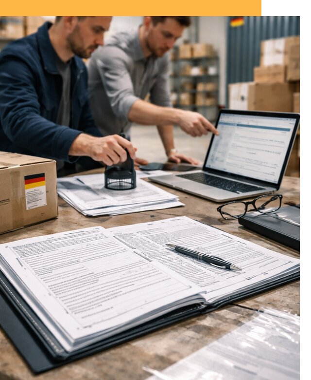 Таможенное оформление грузов из Германии от 9218 руб.