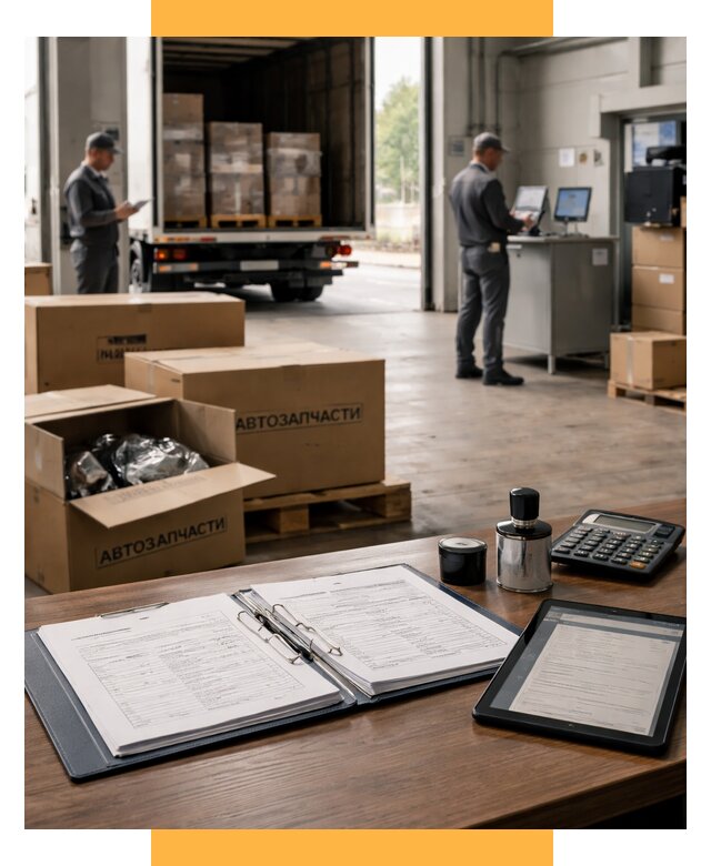 Таможенное оформление автозапчастей под ключ от 8706 р., СетСервис-Нвб