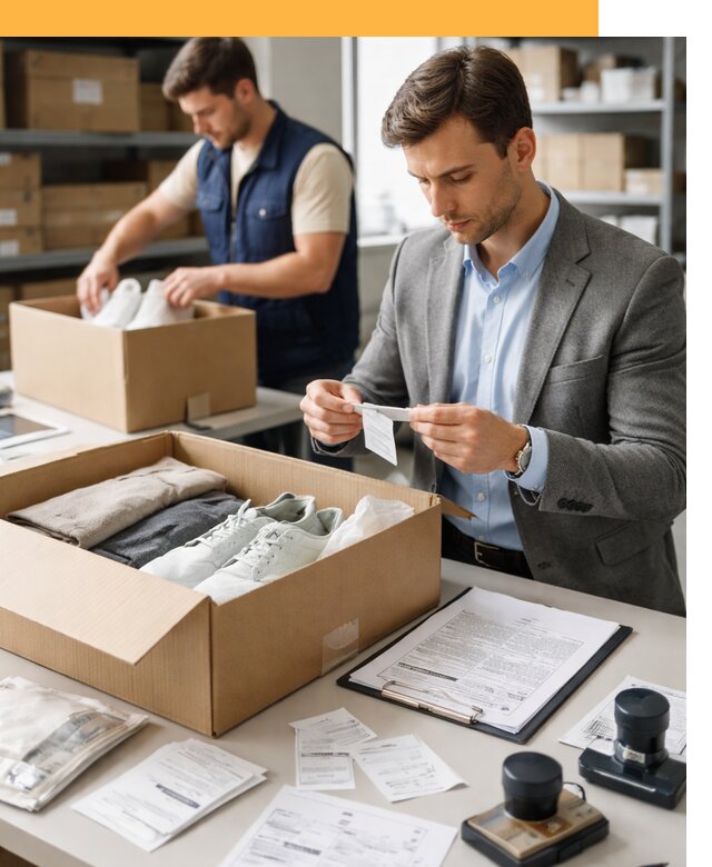 Таможенное оформление одежды и обуви по выгодной цене от 6657 руб