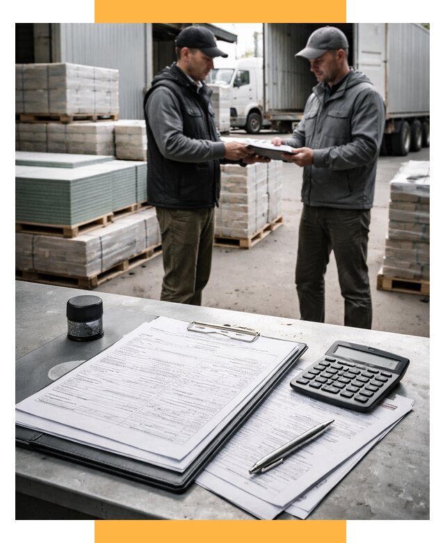 Таможенное оформление стройматериалов от 8706 р. | СетСервис-Нвб